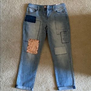 INC Novelty Boyfriend Jeans